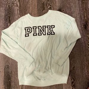 Pink Victoria’s Secret Tiffany Blue Sweatshirt
